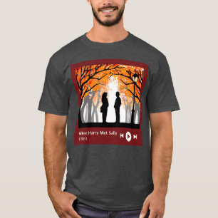 Wenn Harry Sally traf Spotify Cover Bild Jungen Ge T-Shirt