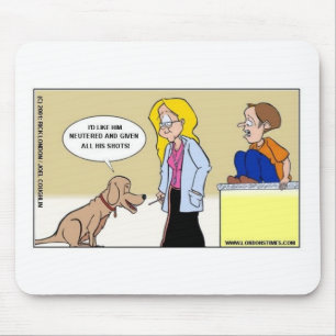 Wenn Hunde die Meister sind Lustige Geschenke & T- Mousepad