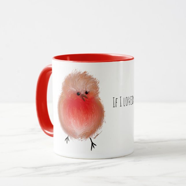 Wenn ich dich noch mehr liebe, würde ich niedliche tasse (Vorderseite Links)