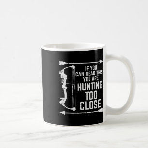 Wenn ich diese Jagdjägerin lesen kann, Kaffeetasse
