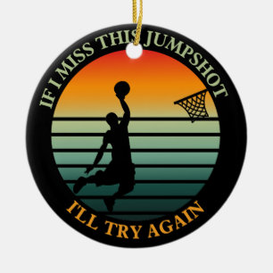 Wenn ich diesen Sprung verpassen sollte, versuche  Keramik Ornament