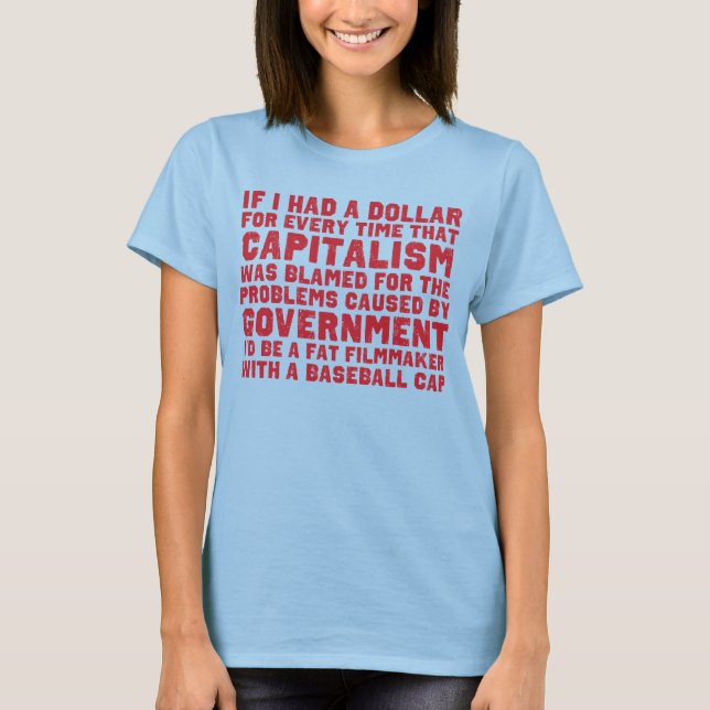Wenn ich ein Dollar-Shirt hätte T-Shirt (Vorderseite)