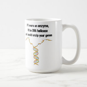 Wenn ich ein Enzym war Kaffeetasse