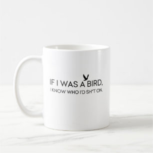 Wenn ich ein Vogel war Kaffeetasse