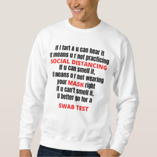 Wenn ich Furz und Sie können es hören Sweatshirt