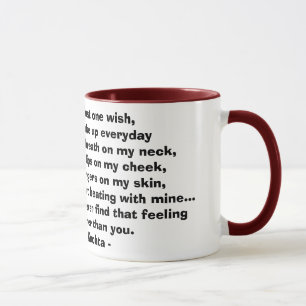Wenn ich gerade einen Wunsch haben könnte… Tasse