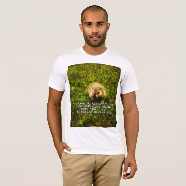 Wenn ich heute immer wieder Shirt wiederholen muss (Vorne ganz)