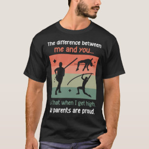 Wenn ich hoch werde, sind meine Eltern stolz Sport T-Shirt