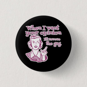 Wenn ich Ihre Meinung will, entferne ich das Button
