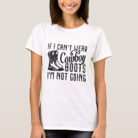 Wenn ich keine Cowboystiefel tragen kann, gehe ich