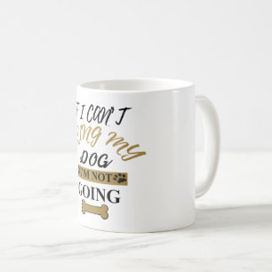 Wenn ich meinen Hund nicht holen kann, den ich Kaffeetasse