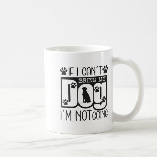 Wenn ich meinen Hund nicht mitbringen kann, gehe i Kaffeetasse