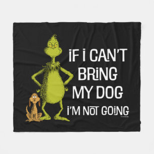 Wenn ich meinen Hund nicht mitbringen kann, komme  Fleecedecke