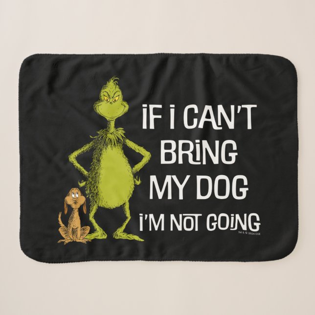 Wenn ich meinen Hund nicht mitbringen kann, komme  Sherpadecke (Vorderseite (Horizontal))