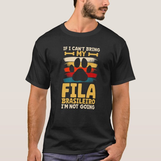 Wenn ich meinen Hund nicht mitbringen kann, werde  T-Shirt (Vorderseite)