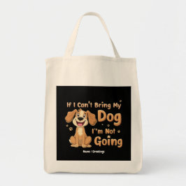 Wenn ich meinen Hund nicht mitbringen kann, werde Tragetasche