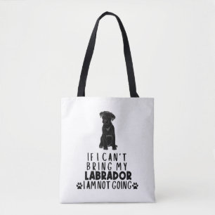 Wenn ich meinen schwarzen Labrador Hund nicht mitb Tasche