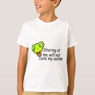 Wenn ich mich anstarre, heilt mich Autismus (Alien T-Shirt