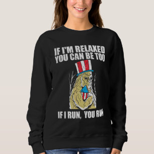 Wenn ich mich entspannt fühle, kann es zu sein sei sweatshirt
