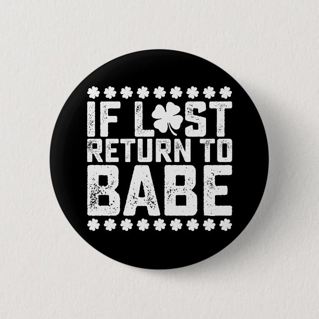 Wenn ich nach Babe zurückgekehrt bin, kann ich auc Button (Vorderseite)