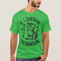 Wenn ich Shenan einmal werde Shenanigan Funny Cat