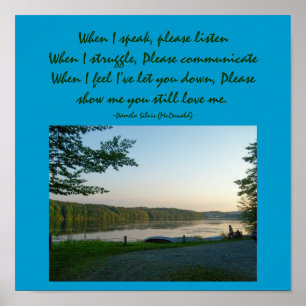 Wenn ich spreche, hören Sie bitte zu.. Poster