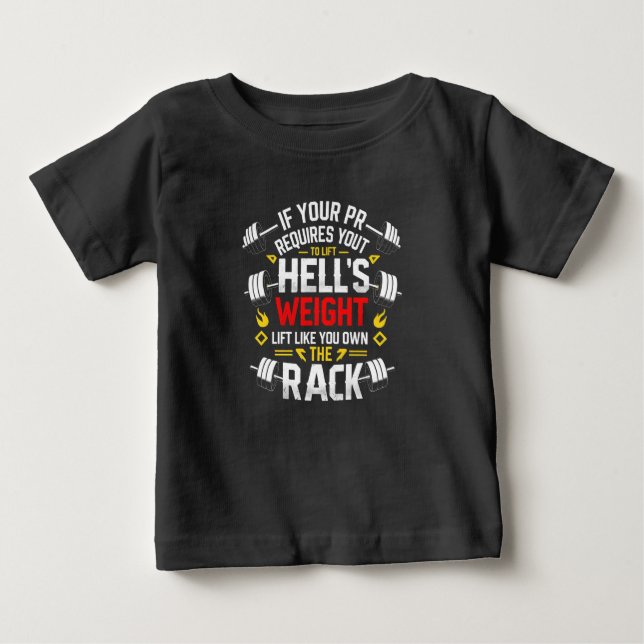 Wenn Ihre pr-gymnastische Motivation mit weißem Te Baby T-shirt (Vorderseite)