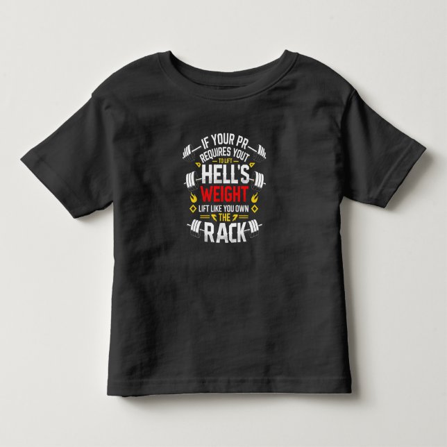 Wenn Ihre pr-gymnastische Motivation mit weißem Te Kleinkind T-shirt (Vorderseite)