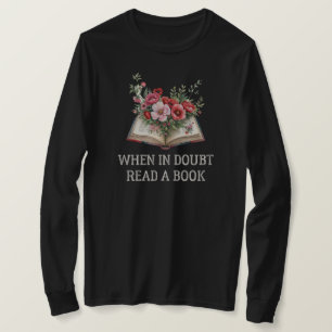 Wenn im Zweifel ein Buch lesen   Englischlehrerin  T-Shirt