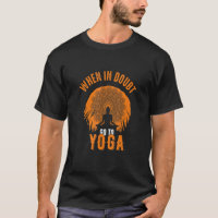 Wenn im Zweifel gehen Sie zu Yoga Buddah Lotus Blu