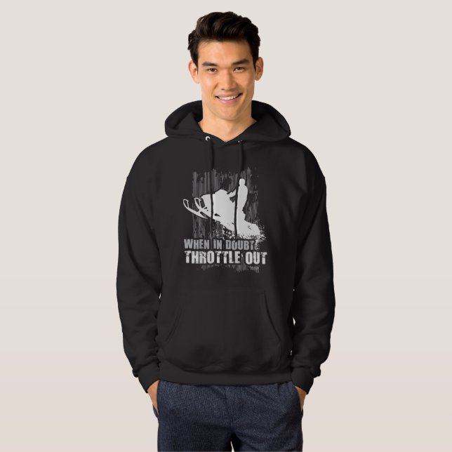 Wenn in der Zweifels-Drossel heraus Hoodie (Vorne ganz)
