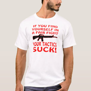Wenn in einem angemessenen Kampf Ihre Taktiken T-Shirt