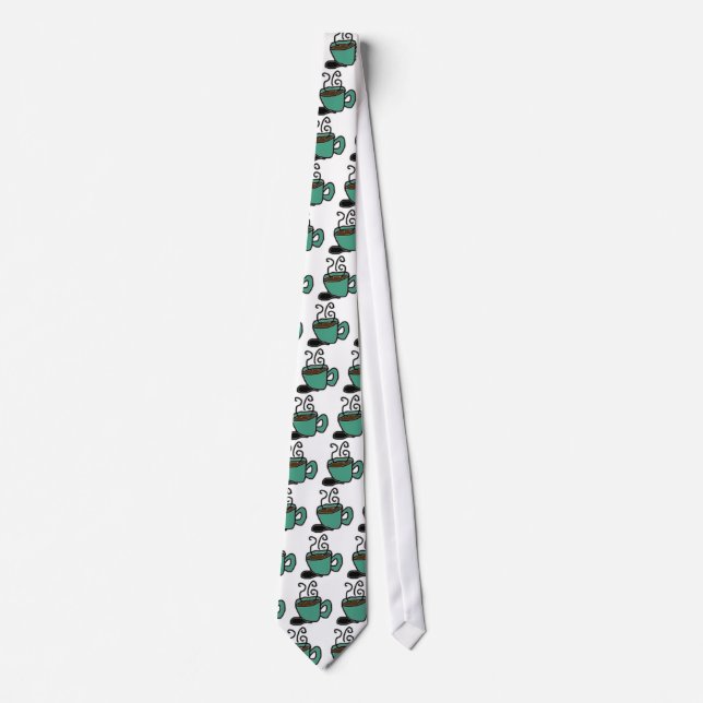 Wenn Kaffee Sie durch den Hals… hat Krawatte (Vorderseite)