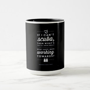 Wenn kann nicht scuba dann arbeiten auf Kostümges Tasse