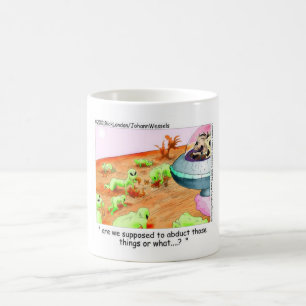 Wenn Kühe den Weltraum beherrschten Lustige Gesche Kaffeetasse