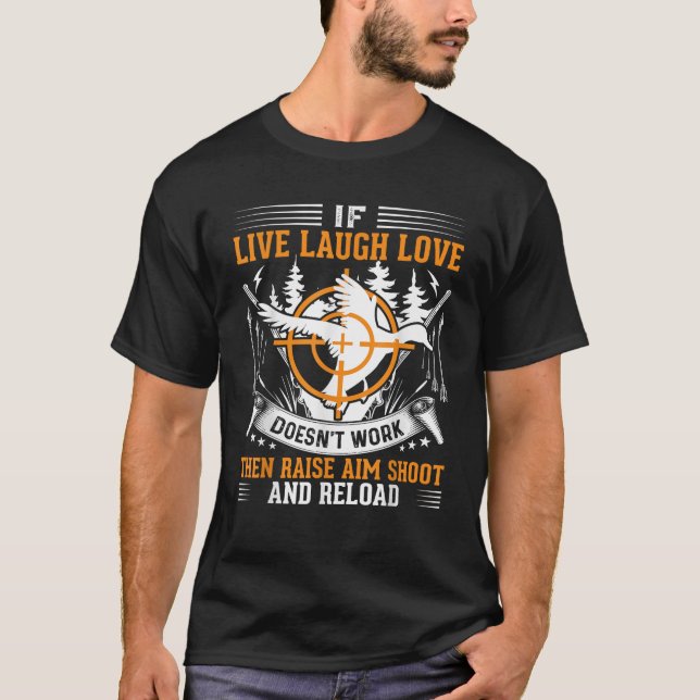 Wenn Live-Lachen-Liebe funktioniert, fahren Sie mi T-Shirt (Vorderseite)