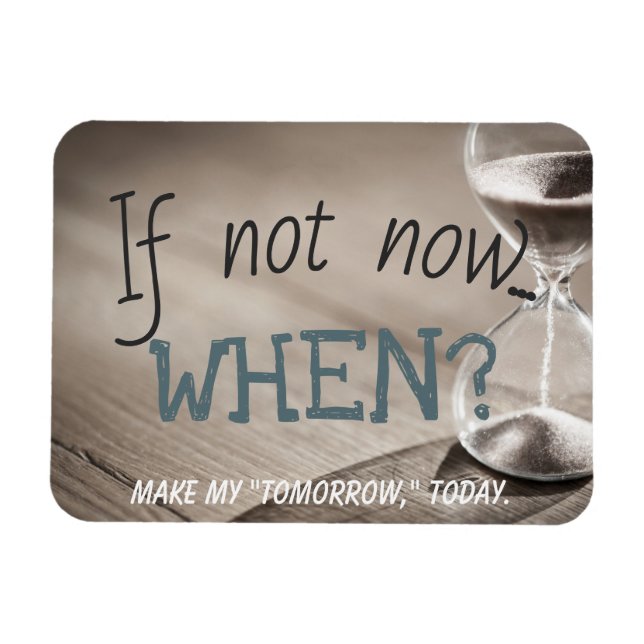 Wenn Magnet - grau (Horizontal)