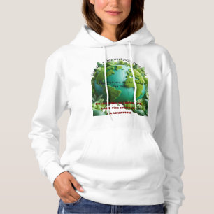 Wenn man ein Mädchen bildet, bildet man eine Natio Hoodie