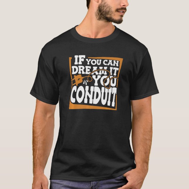 Wenn man es träumen kann, dann konsumiert man Elek T-Shirt (Vorderseite)