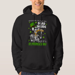 Wenn man im Inneren tot ist, aber es ist Patrick's Hoodie