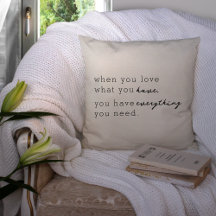 Wenn man Liebe, was man hat, hat man alles