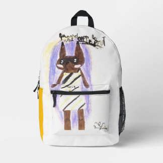 Wenn man will, kann man es bedruckter rucksack