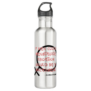 Wenn Männer Menstruation Edelstahlflasche