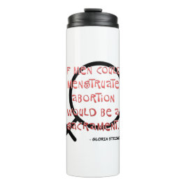 Wenn Männer Menstruation Thermosbecher