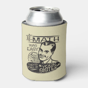 Wenn Mathe einfach war Dosenkühler