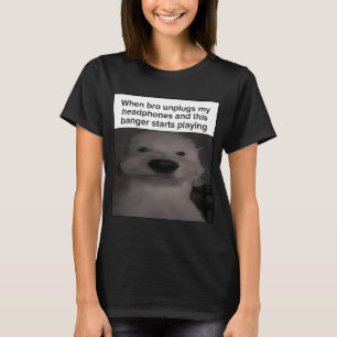 Wenn mein Bruder meine Kopfhörer aussteckt und die T-Shirt