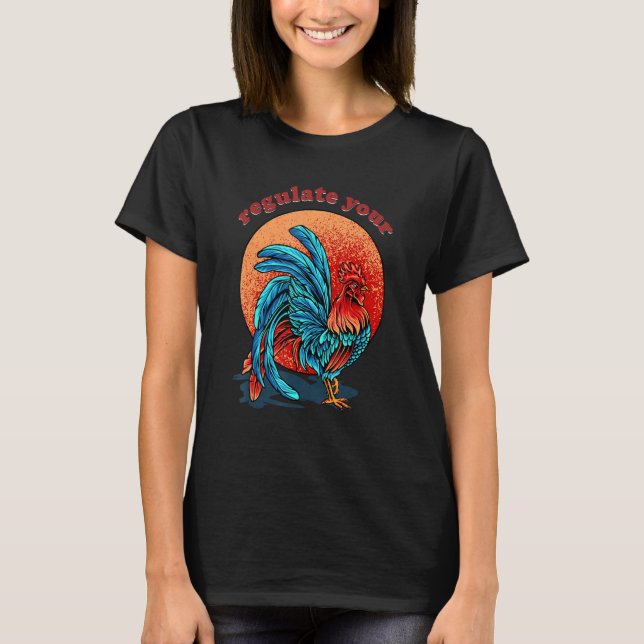 Wenn mein Uterus Kugeln schießen könnte, würden Si T-Shirt (Vorderseite)