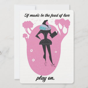 Wenn Musik die Nahrung der Liebe ist, spielt weite