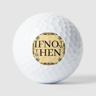 Wenn nicht jetzt Golfbälle
