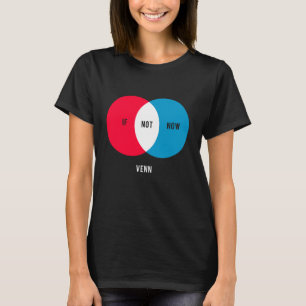 Wenn nicht jetzt Wenn Venn Diagramm T-Shirt